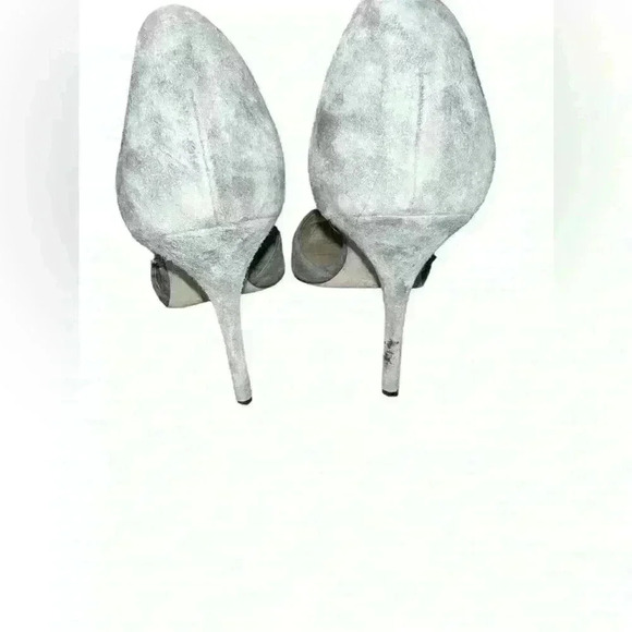 J Crew Suede Everly Pumps Heels Shoes  Size 9 Gray - Picture 3 of 6